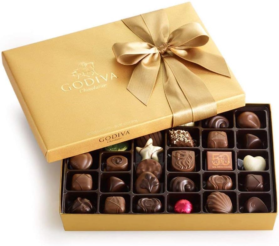 Godiva Chocolatier Gold Ballotin Chocolate Gift Box
